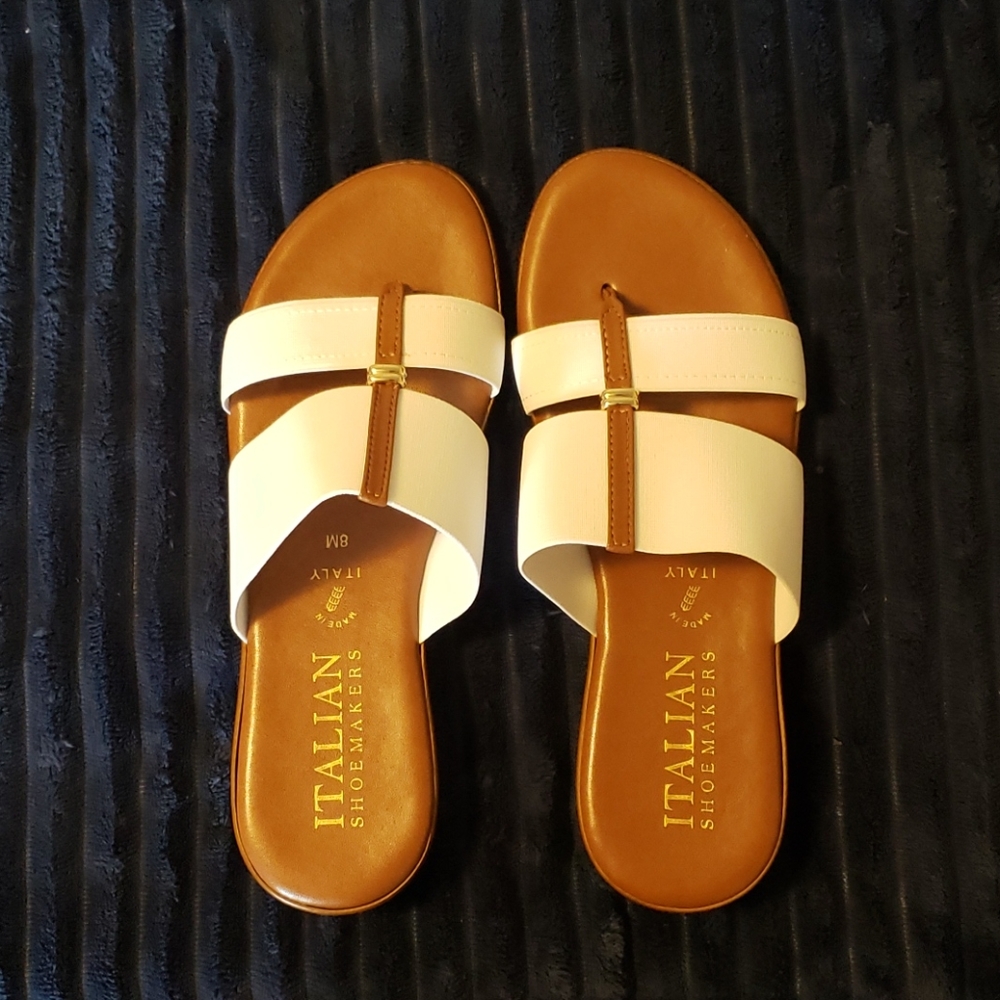 Italian Shoemakers slip-on sandals size 8M
